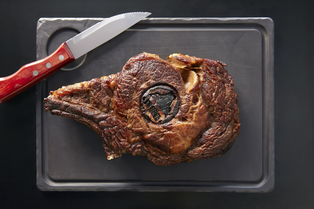 plat de bavette au Beef Steakhouse