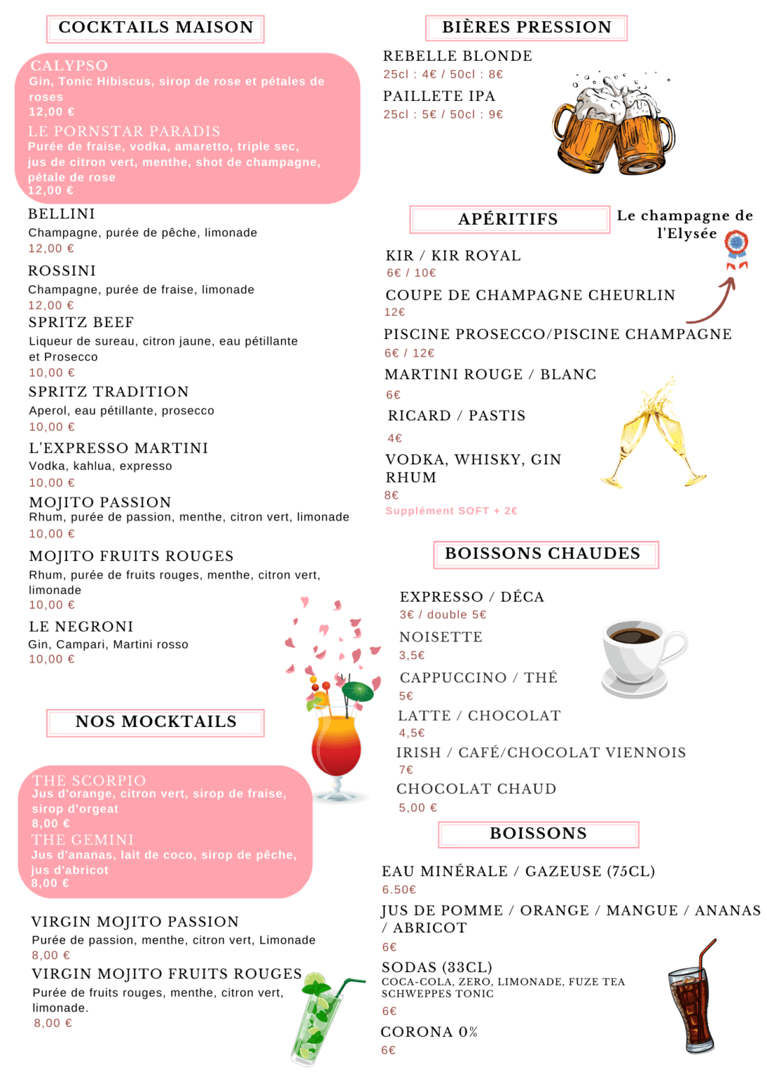 carte vin
