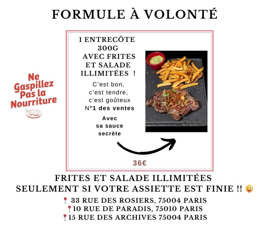 Entrecôte française